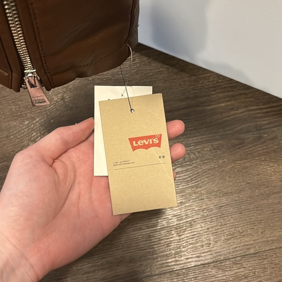 Levi’s Cognac Leather Jacket - Small - Picture 3 of 3